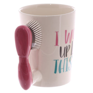 Hair Brush Mug